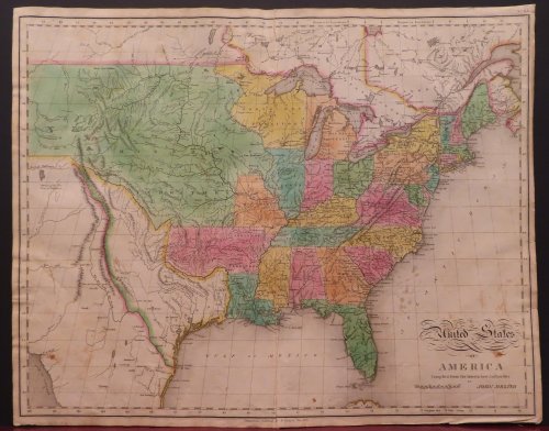 [Map of the] United States of America. Compiled from the Latest & Best Authorities.