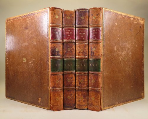 The Birds of Great Britain; Systematically Arranged, Accurately Engraved, and Painted from Nature; with Descriptions, Including the Natural History of Each Bird. [Les Oiseaux de la Grande-Bretagne, Ranges dans un Ordre Systematique, Graves avec Soin, et Peints D'Apres Nature; Avec des Descriptions, 