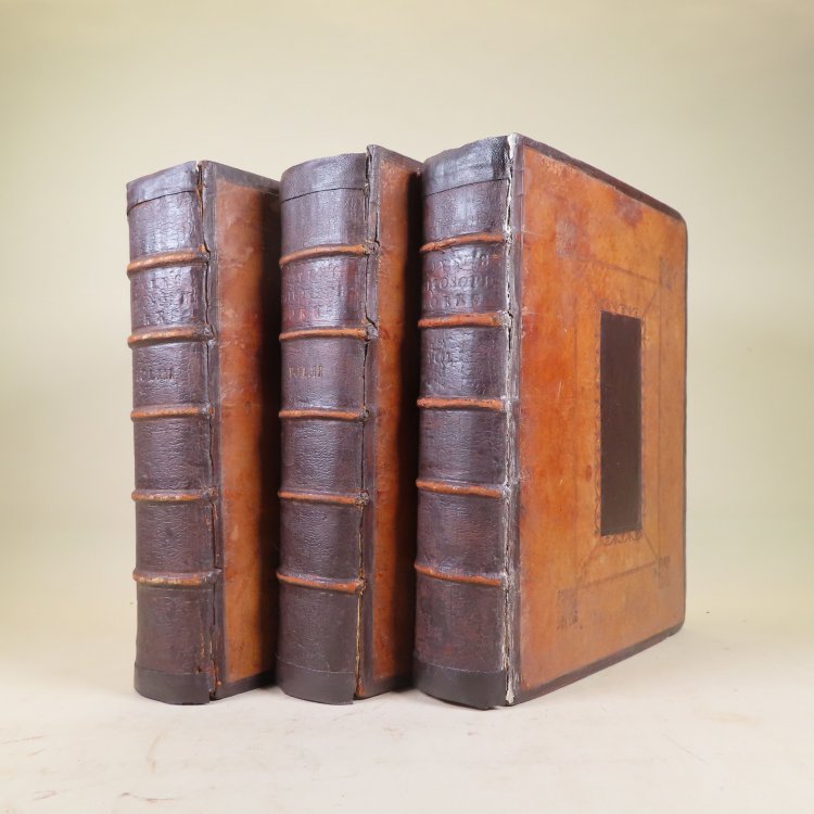 The Philosophical Works of the Honourable Robert Boyle Esq [3 Volume Set] Abridged, methodized, and disposed under the General Heads of Physics, Statics, Pneumatics, Natural History, Chymistry, and Medicine.