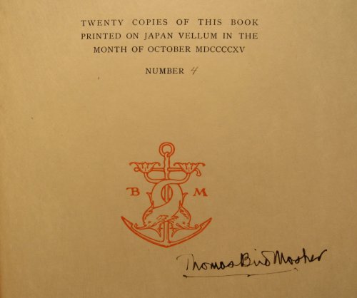 The Kasidah of Haji Abdu El-Yezdi. (1 of only 20 copies)