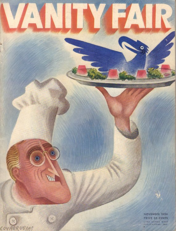 Image for Vanity Fair magazine November 1934 Vanity Fair magazine November 1934