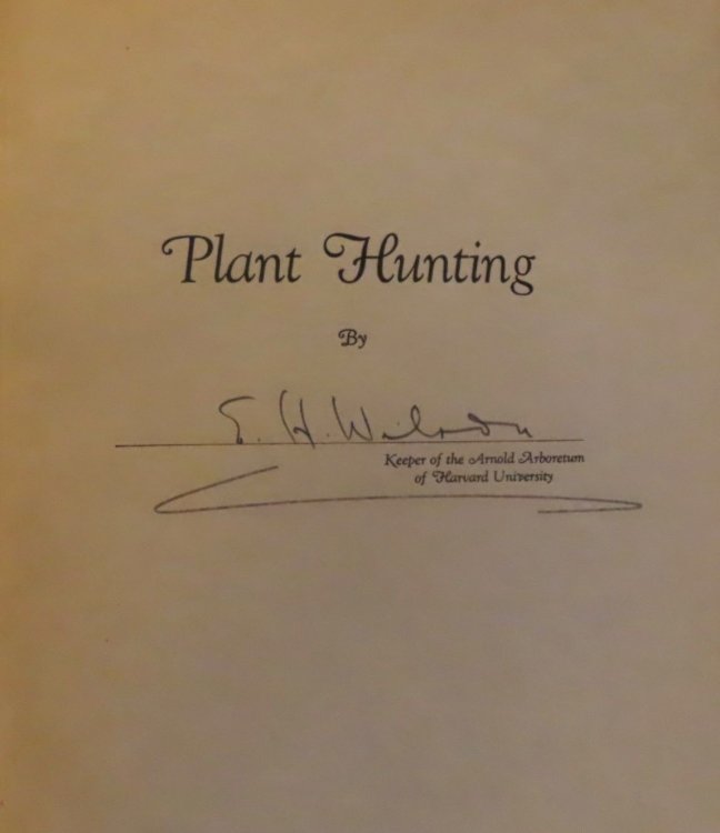 Plant Hunting [Signed Two Volume Set]