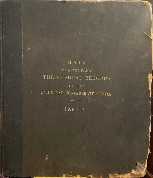 Image for Maps to Accompany the Official Records of the Union and Confederate Armies. Part II. Maps to Accompany the Official Records of the Union and Confederate Armies. Part II.