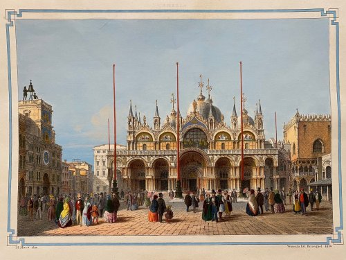 Image for Marcuskirche from Das Malerische, Monumentale, Historische und Artistische Venedig. Marcuskirche from Das Malerische, Monumentale, Historische und Artistische Venedig.