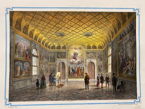 Image for Saal der Assunta from Das Malerische, Monumentale, Historische und Artistische Venedig. Saal der Assunta from Das Malerische, Monumentale, Historische und Artistische Venedig.