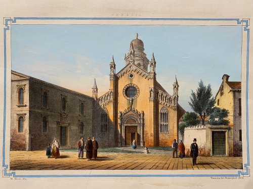 Image for Kirche der Madonna dell'Orto from das Malerische, Monumentale, Historische und Artistische Venedig. Kirche der Madonna dell'Orto from das Malerische, Monumentale, Historische und Artistische Venedig.