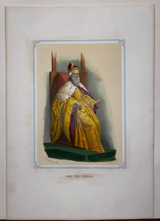 Image for Der Doge von Venedig from Das Malerische, Monumentale, Historische und Artistische Venedig. Der Doge von Venedig from Das Malerische, Monumentale, Historische und Artistische Venedig.