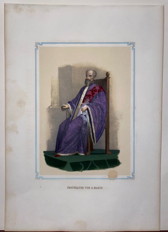 Image for Procurator von S. Marco from Das Malerische, Monumentale, Historische und Artistische Venedig. Procurator von S. Marco from Das Malerische, Monumentale, Historische und Artistische Venedig.