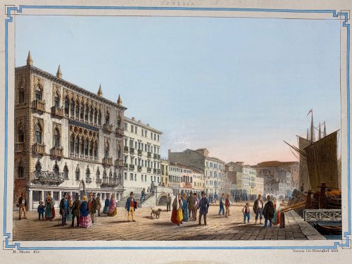 Image for Hotel Danieli from Das Malerische, Monumentale, Historische und Artistische Venedig. Hotel Danieli from Das Malerische, Monumentale, Historische und Artistische Venedig.