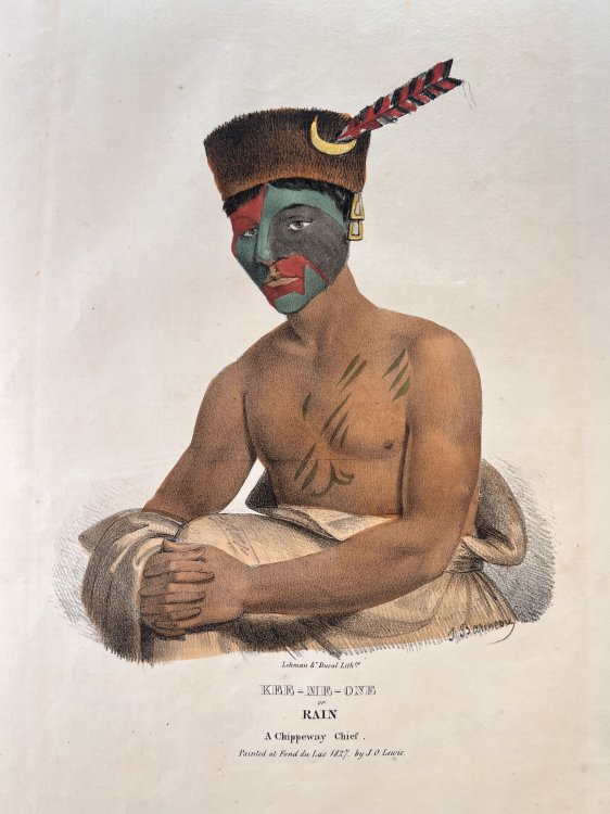 Kee-Me-One or Rain. A Chippeway Chief.