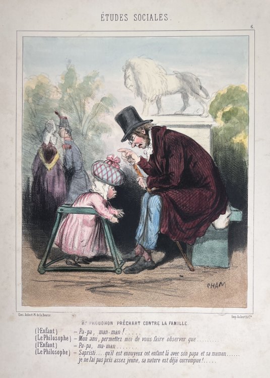 Image for Estudes Sociales; Mr. Proudhon Prechaht Contre la Famille. Estudes Sociales; Mr. Proudhon Prechaht Contre la Famille.