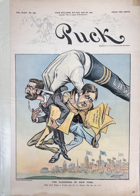 Image for Puck Magazine April 4th, 1900; Vol. XLVII No. 1204 Puck Magazine April 4th, 1900; Vol. XLVII No. 1204