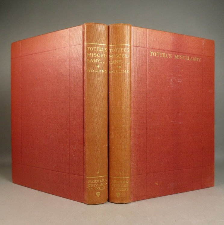 Tottel's Miscellany 1557-1587 [Two Volume Set]