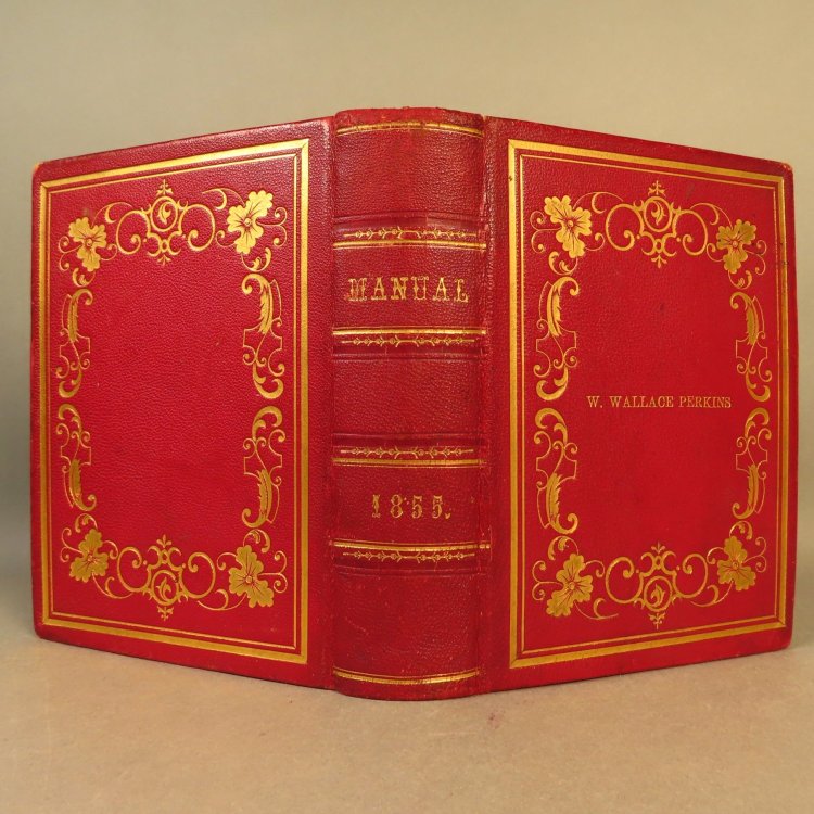 Manual for the Use of the Legislature of the State of New-York, for the Year 1855 [with Colton's Railroad & Township Map of the State of New York with Parts of the Adjoining States & Canada Map]