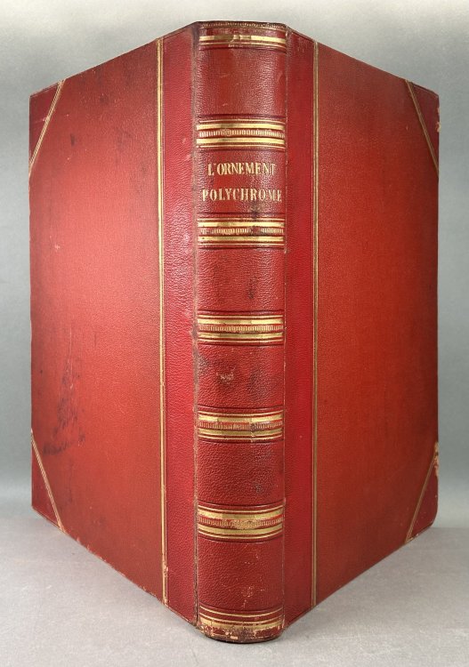 L'Ornement Polychrome; Cent Planches en Couleurs or et Argent Contenant Environ 2,000 Motifs de tous les Styles; Art Ancien et Asiatique, Moyen Age, Renaissance XVII et XVIII Siecle. Recueil Historique et Pratique.