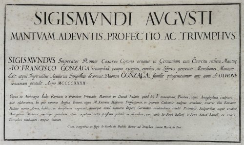 Image for Sigismundi Augusti Mantuam Adventis Profectio Ac Triumphus Sigismundi Augusti Mantuam Adventis Profectio Ac Triumphus