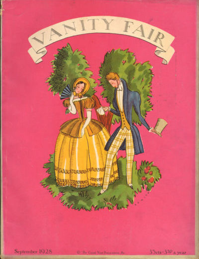 Vanity Fair September 1928 Issue (Magazine)