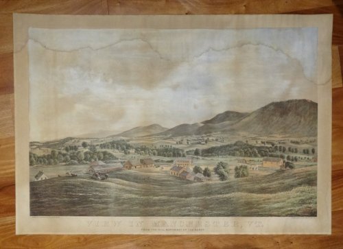 Image for Vermont. View in Manchester, Vt. from the Hill Northeast of the Depot. Vermont. View in Manchester, Vt. from the Hill Northeast of the Depot.
