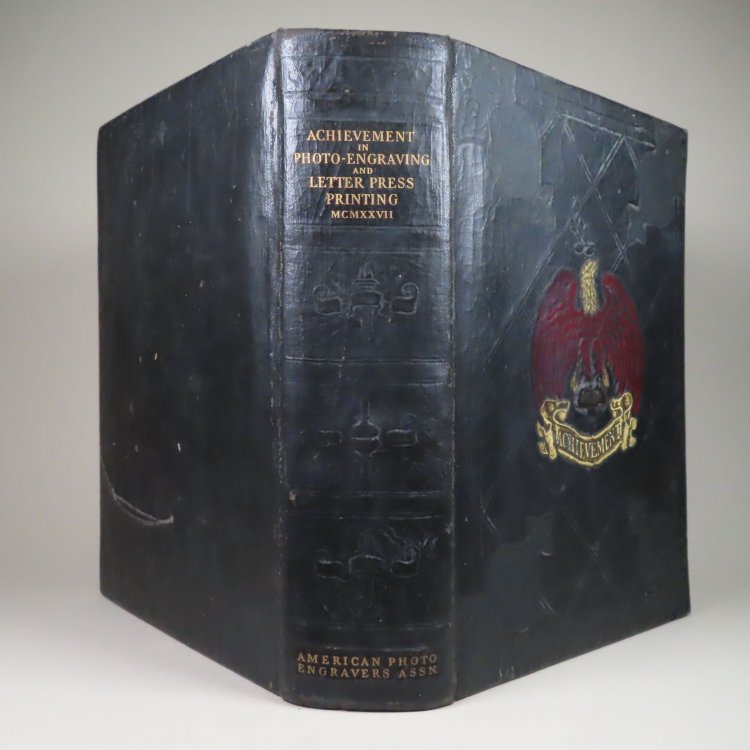 Achievement in Photo-Engraving and Letter-Press Printing MCMXXVII. Limited edition.
