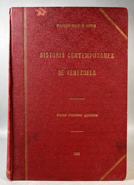 Image for Historia Contemporanea de Venezuela. Volume 15. Historia Contemporanea de Venezuela. Volume 15.