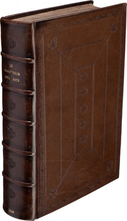 Image for Le Maraviglie dell'Arte, Ouero le Vite de Gl'illustri Pittori Veneti, e dello Stato. que sono raccolte le opere Insigni, i costumi, & i ritratti loro. Con la narratione delle Historie, delle Favole, e delle Moralit da quelli dipinte. Volumes I & II bound as one. Le Maraviglie dell'Arte, Ouero le Vite de Gl'illustri Pittori Veneti, e dello Stato. que sono raccolte le opere Insigni, i costumi, & i ritratti loro. Con la narratione delle Historie, delle Favole, e delle Moralit da quelli dipinte. Volumes I & II bound as one.