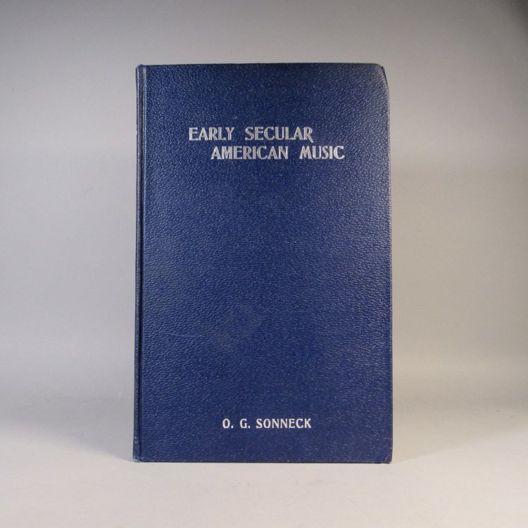 Bibliography of Early Secular American Music
