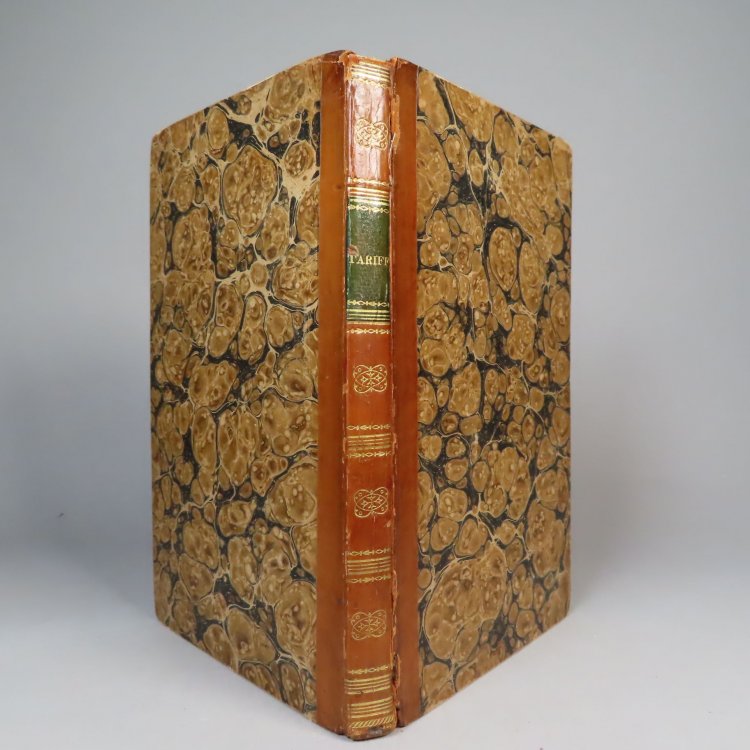 List of Articles free of duty and tariff or rates of duties, from and after the 30th June, 1824, on all goods, wares and merchandise imported into the United States of America; established by Acts of Congress . on importations by American vessels to which is added, an Appendix containing several imp