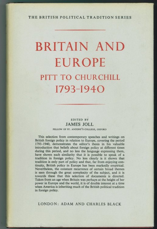 Image for Britain and Europe; Pitt to Churchill, 1793-1940 Britain and Europe; Pitt to Churchill, 1793-1940