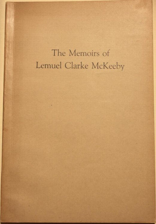 Image for The Memoirs of Lemuel Clarke McKeeby The Memoirs of Lemuel Clarke McKeeby
