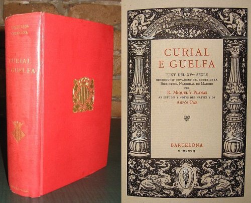Image for Curial E Guelfa. Text Del XV Segle Curial E Guelfa. Text Del XV Segle