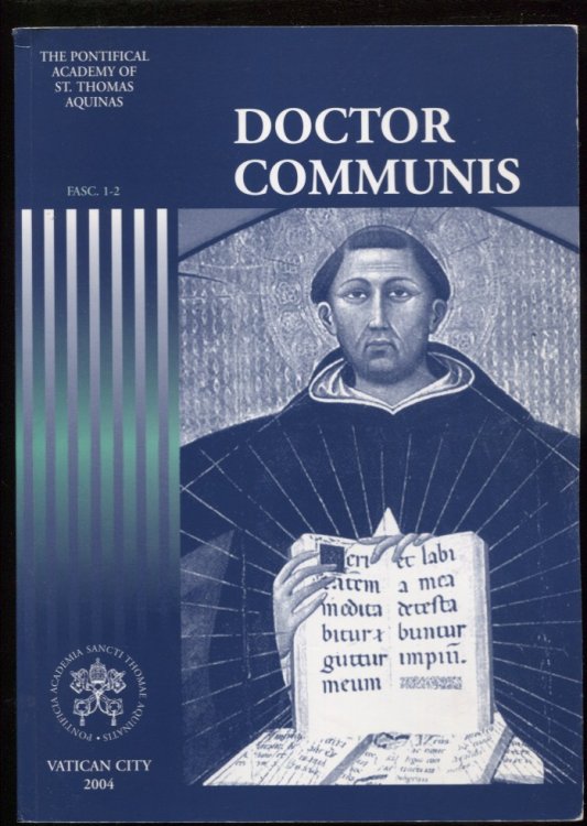 Image for Doctor Communis. Fasc. 1-2. Pontificia Academia Sancti Thomae Aquinatis Doctor Communis. Fasc. 1-2. Pontificia Academia Sancti Thomae Aquinatis