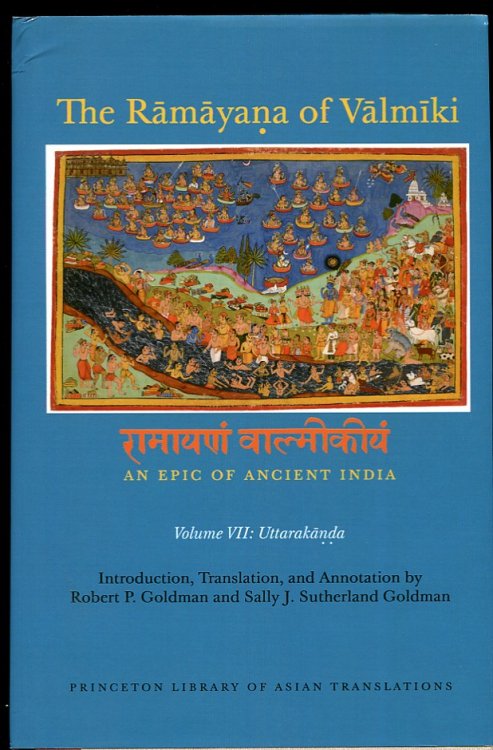 Image for The Ramayana of Valmiki. an Epic of Ancient India. Volume VII. Uttarakanda The Ramayana of Valmiki. an Epic of Ancient India. Volume VII. Uttarakanda
