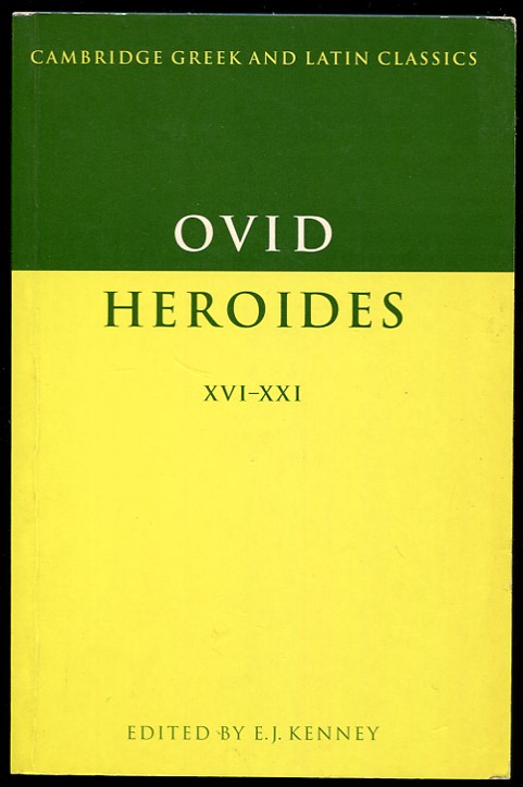 Image for Ovid. Heroides XVI-XXI Ovid. Heroides XVI-XXI