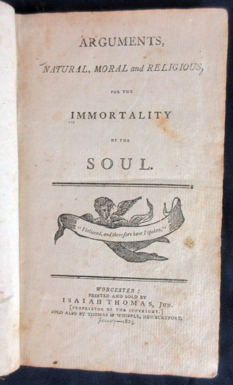 Image for Arguments, Natural, Moral and Religious, for the Immortality of the Soul Arguments, Natural, Moral and Religious, for the Immortality of the Soul