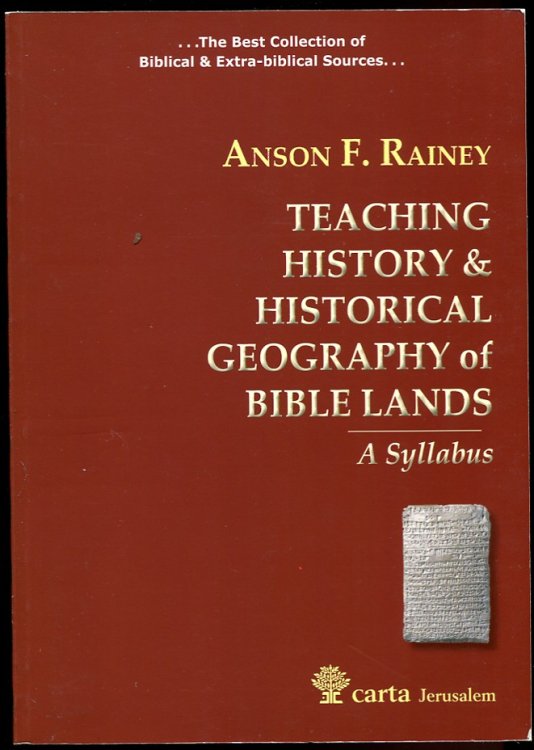 Image for Teaching History & Historical Geography of Bible Lands A Syllabus Teaching History & Historical Geography of Bible Lands A Syllabus