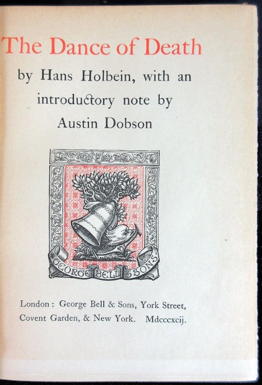 Image for The Dance of Death Harriet Monroe Copy The Dance of Death Harriet Monroe Copy
