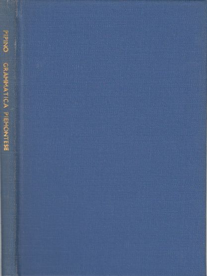 Image for Grammatica Piemontese Grammatica Piemontese
