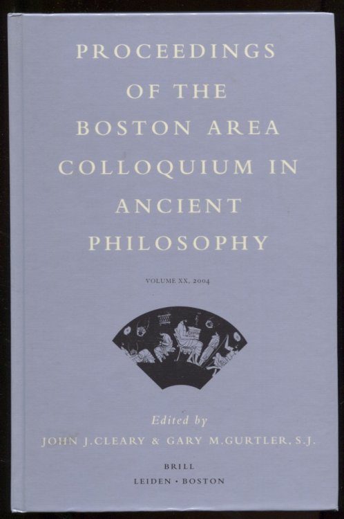 Image for Proceedings of the Boston Area Colloquium in Ancient Philosophy Proceedings of the Boston Area Colloquium in Ancient Philosophy