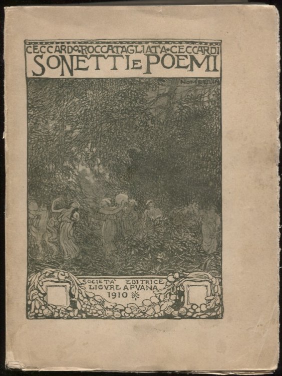 Image for Sonetti e poemi (1898-1909) Sonetti e poemi (1898-1909)