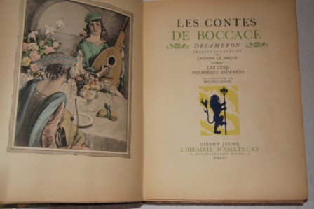 Image for Les Contes De Boccace (2 Vols.) Les Contes De Boccace (2 Vols.)