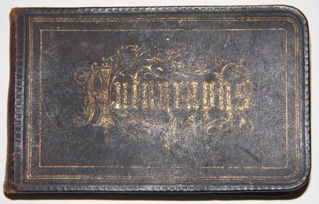 Image for Autograph Album with Inscription and Poem by John Greenleaf Whittier Dated 1875 Autograph Album with Inscription and Poem by John Greenleaf Whittier Dated 1875