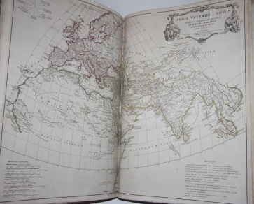 A Complete Body of Ancient Geography. Neatly Engraved on Thirteen Plates. Containing 1. Orbis Romani, pars Orientalils. 2. Orbis Romani, pars Occidentalis. 3. Orbis Veteribus Notus. 4. Gallia. 5. Italiae. 6. Graeciae. 7. Asiae Minor, et Syriae. 8. Palaestina. 9. Aegyptus. 10. Britannia Romana, by Mr