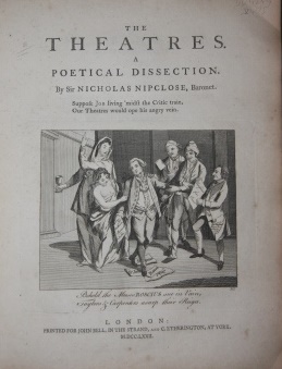 Image for The Theatres. A Poetical Dissection The Theatres. A Poetical Dissection
