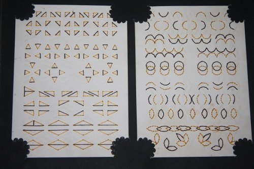 Image for Sewing C.K.T.S.; 19th Century Sewing Sample Album with Geometric and Figurative Patterns Sewing C.K.T.S.; 19th Century Sewing Sample Album with Geometric and Figurative Patterns