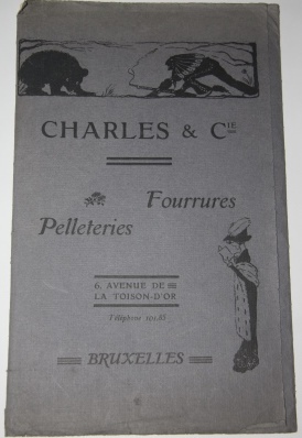 Image for Charles & Cie. Fourrures Pelleteries. 6, Avenue de la Toison-D'Or Bruxelles Charles & Cie. Fourrures Pelleteries. 6, Avenue de la Toison-D'Or Bruxelles