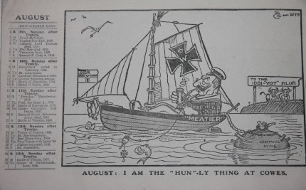 Image for The Kaiser's Kalendar for 1915. Or The Dizzy Dream of Demented Willie. The Kaiser's Kalendar for 1915. Or The Dizzy Dream of Demented Willie.