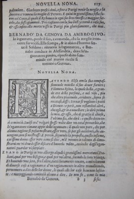 Il Decameron di Messer Giovanni Boccacci, Cittadin Fiorentino, Di nuovo restampato, e riscontrato in Firenze con testi antichi, & alla sua vera lezione ridotto dal Cavalier Lionardo Salviati