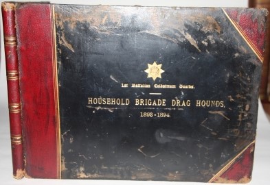 Image for 1st Battalion Coldstream Guards. Household Brigade Drag Hounds. 1893-1894 1st Battalion Coldstream Guards. Household Brigade Drag Hounds. 1893-1894