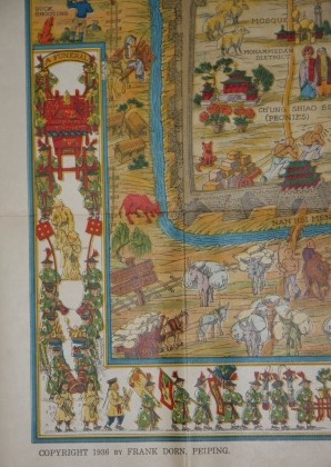 Image for A Map and History of Peiping; With Explanatory Booklet A Map and History of Peiping; With Explanatory Booklet