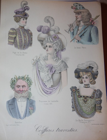 Image for Album de Coiffures Travesties Troisieme Serie. Modeles de la Coiffure Francaise Illustree 1889 - 1907 Album de Coiffures Travesties Troisieme Serie. Modeles de la Coiffure Francaise Illustree 1889 - 1907